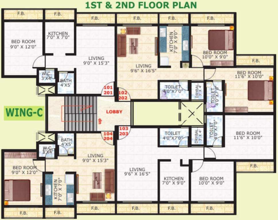 Images for Cluster Plan of Signature Tulsi Niwas