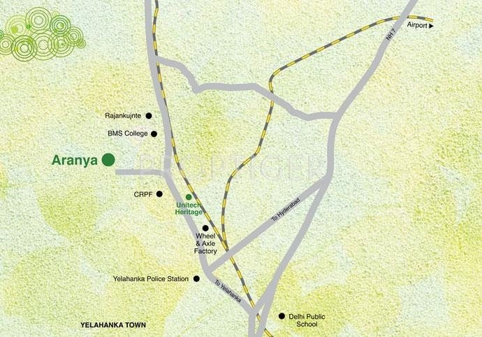 Images for Location Plan of Unitech Aranya