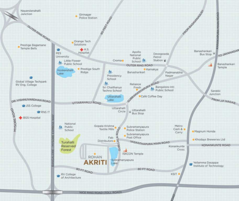  akriti Images for Location Plan of Rohan Akriti