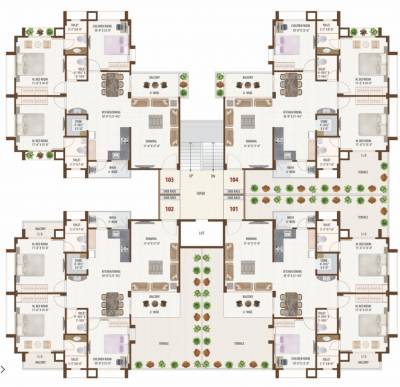 Images for Cluster Plan of Shree Kunj Elegance