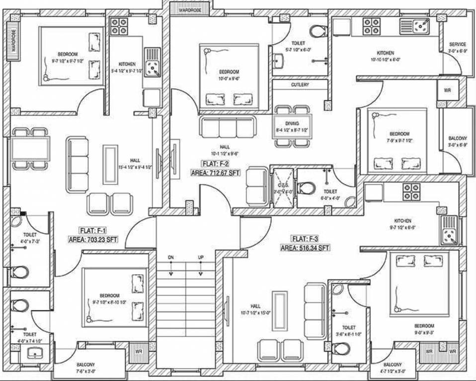 Images for Cluster Plan of Venus Anandham