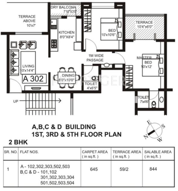Images for Cluster Plan of Mantri Waterfront II