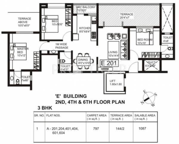 Images for Cluster Plan of Mantri Waterfront II
