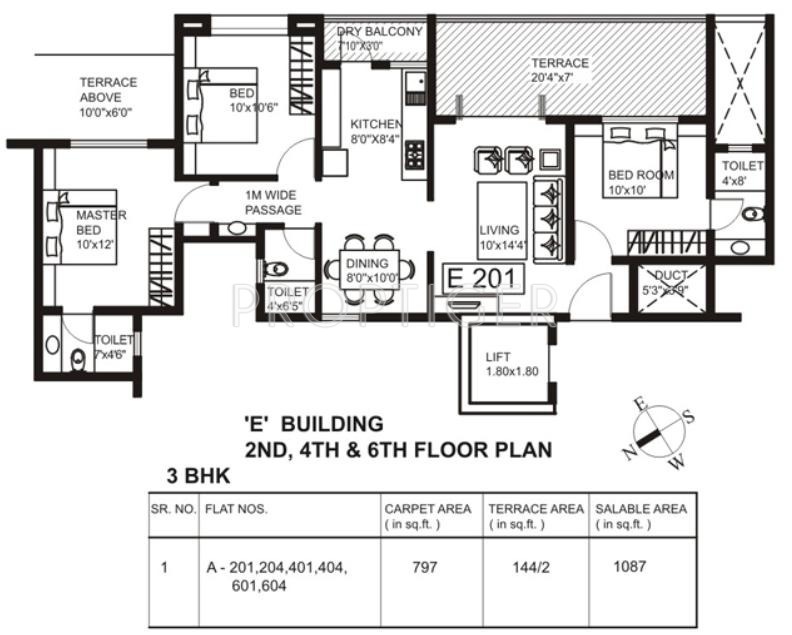 Images for Cluster Plan of Mantri Waterfront II