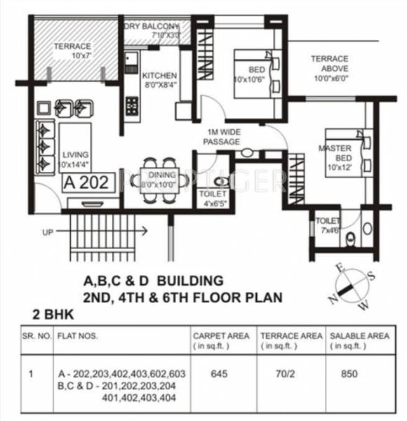 Images for Cluster Plan of Mantri Waterfront II