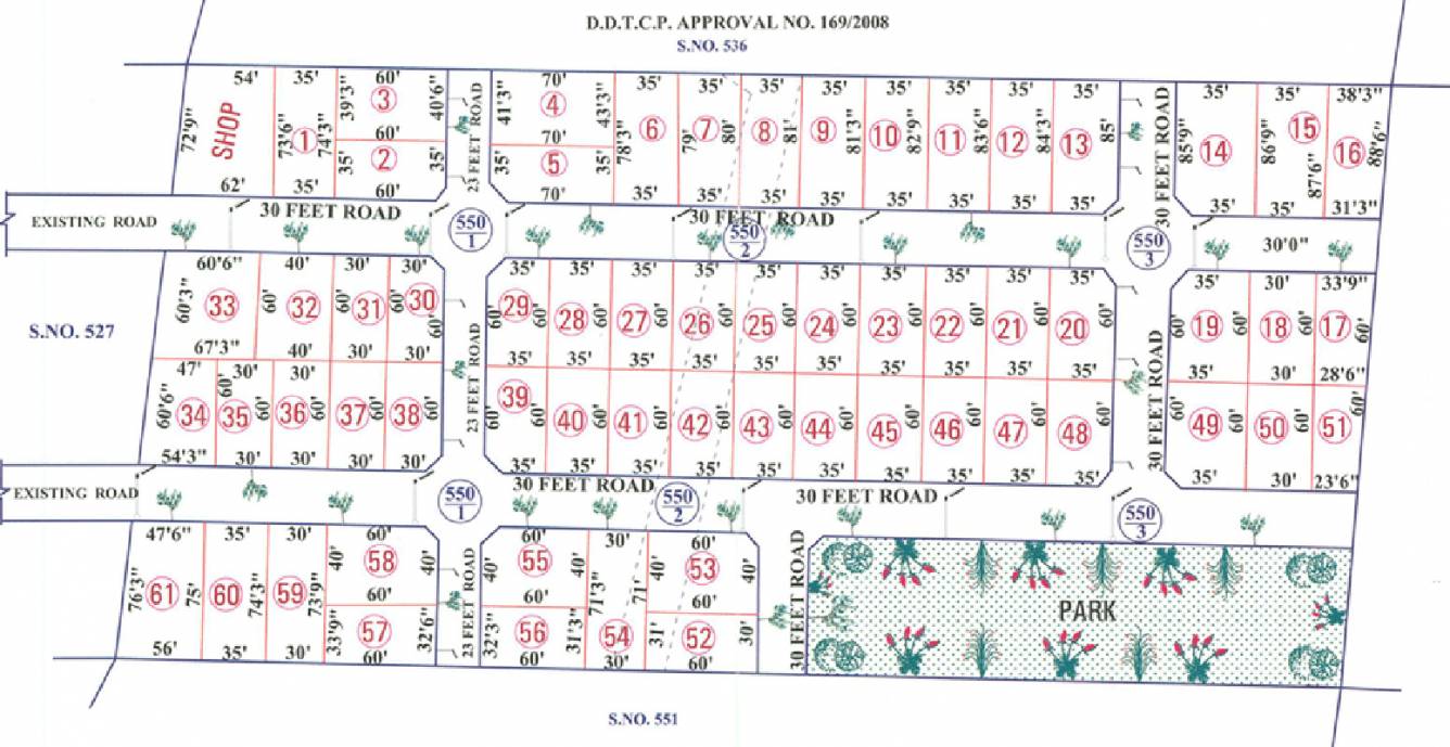 Images for Layout Plan of Anand Sree Veeraraghava Avenue