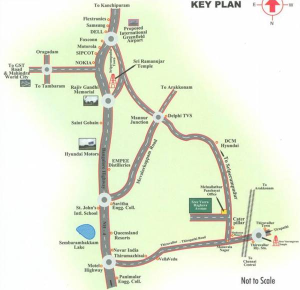 Images for Location Plan of Anand Sree Veeraraghava Avenue