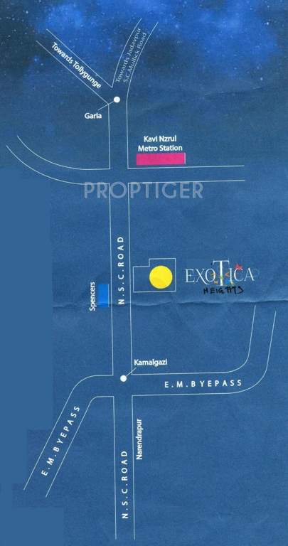  exotica heights Images for Location Plan of Adya Exotica Heights