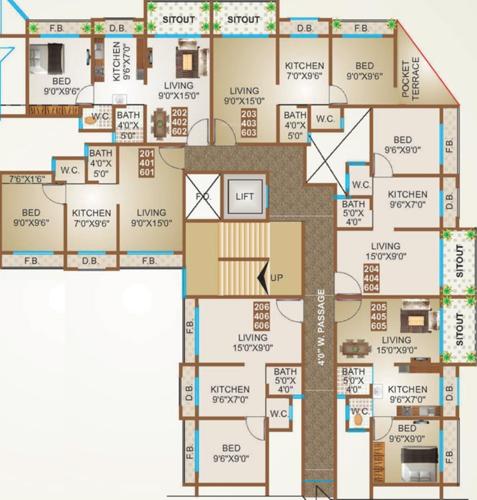 Images for Cluster Plan of Dharti Mira Dharti Heights Images for Cluster Plan of Dharti Mira Dharti Heights