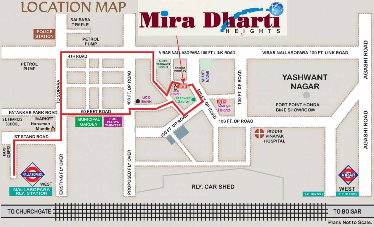 Images for Location Plan of Dharti Mira Dharti Heights