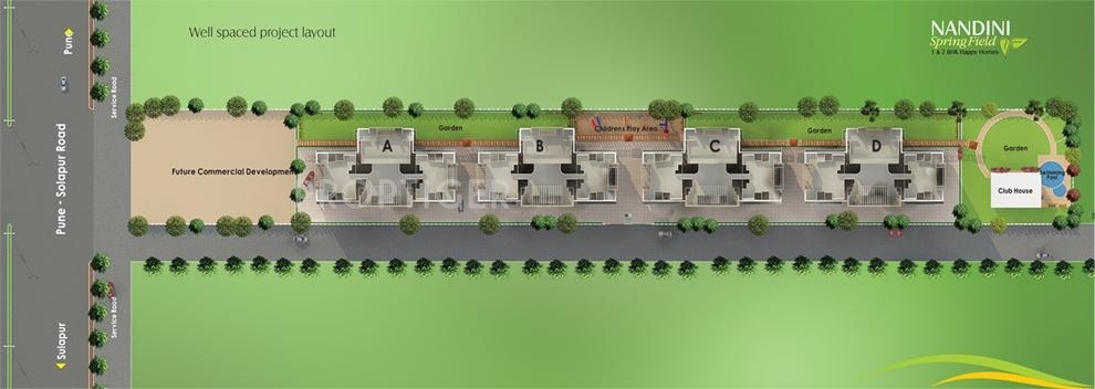 Images for Layout Plan of F5 Realtors Nandini Spring Fields