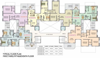 Images for Cluster Plan of Venus Krushna Park C Wing Images for Cluster Plan of Venus Krushna Park C Wing