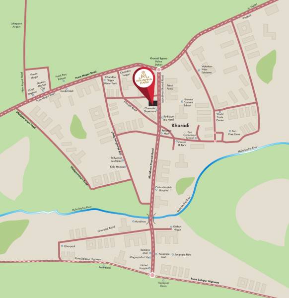 Images for Location Plan of Venus Krushna Park C Wing Images for Location Plan of Venus Krushna Park C Wing