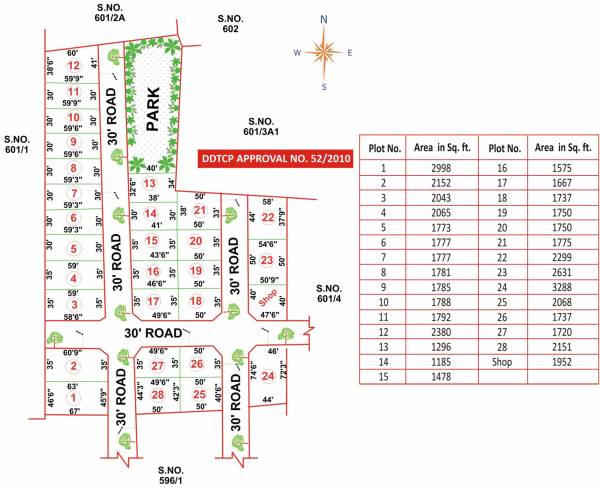 Images for Layout Plan of Anand Sree Venkateshwara Avenue Extension