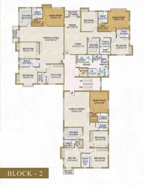 Images for Cluster Plan of Banyan Residency