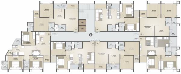 Images for Cluster Plan of Sachet Vedant Shreeji Enclave