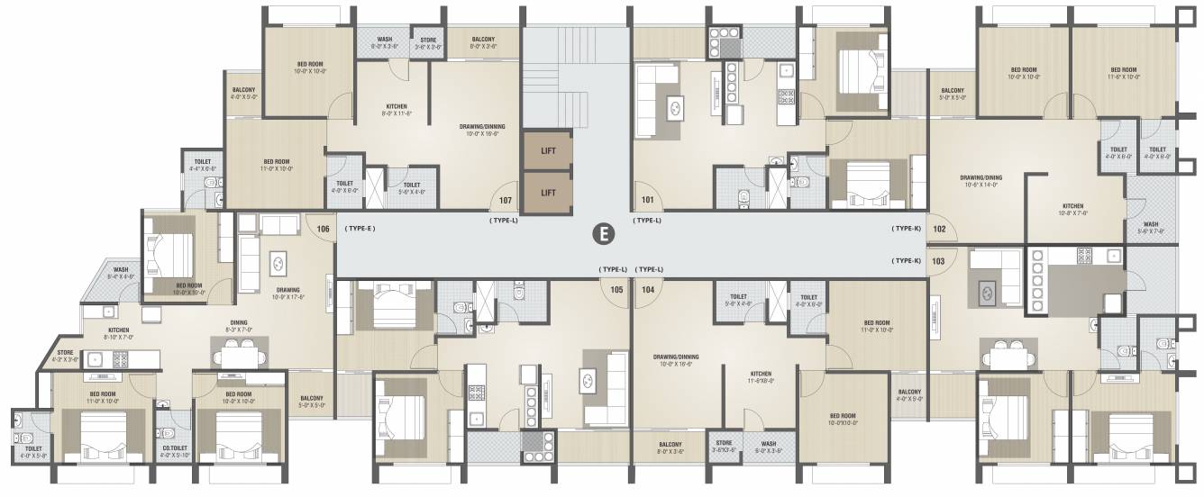 Images for Cluster Plan of Sachet Vedant Shreeji Enclave