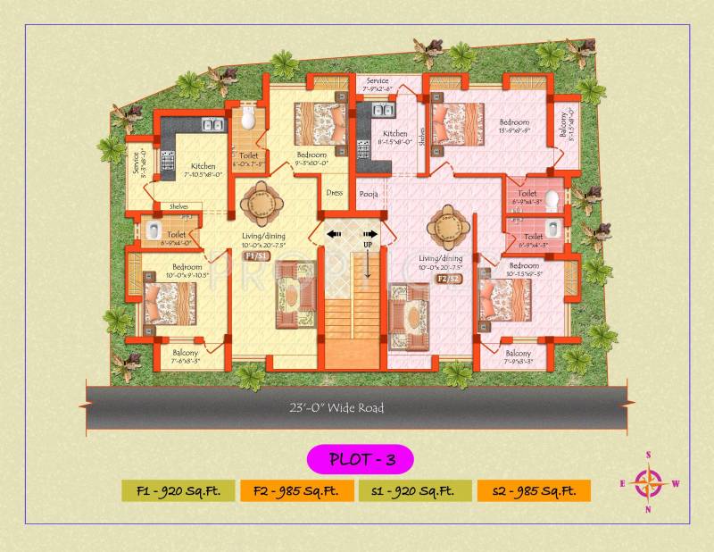 Shri Raama Builders Shri Ram Priya Avenue Plot 3 Cluster Plan
