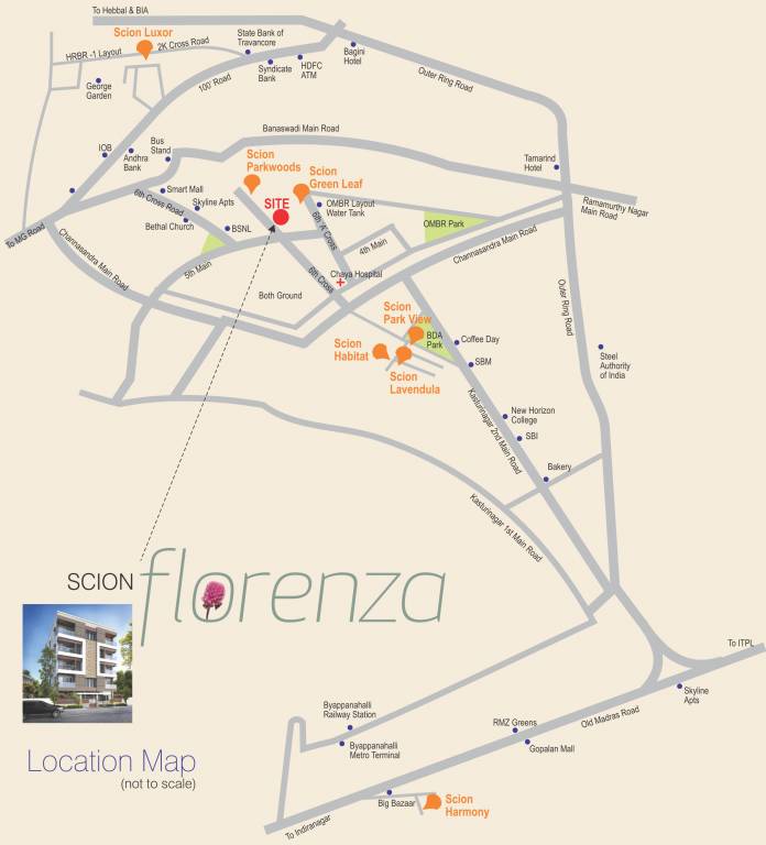 Images for Location Plan of Scion Scion Florenza