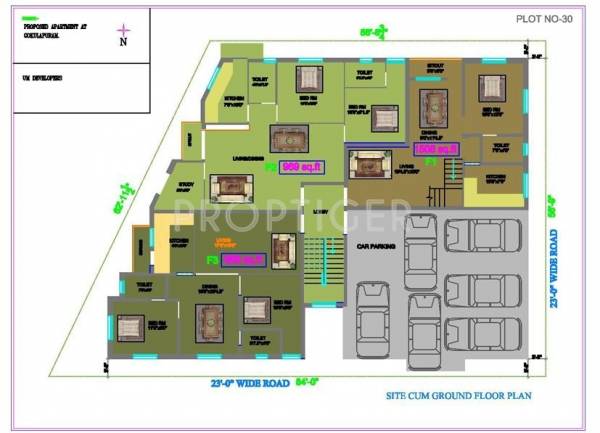 Images for Cluster Plan of UM Gokulam Phase 2