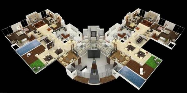 Tower 1 Cluster Plan manhattan Tower 1 Cluster Plan