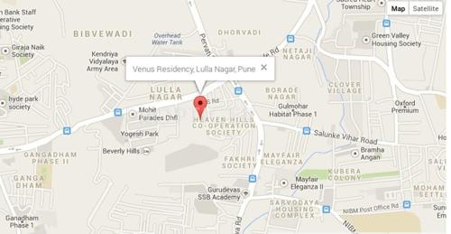 Images for Location Plan of Vasupujya Corporation Venus Residency