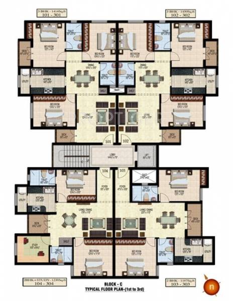 Images for Cluster Plan of Sri Kalpathru Kalpa Vriksh