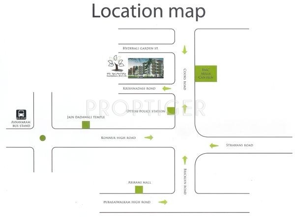 Images for Location Plan of Sri Kalpathru Kalpa Vriksh