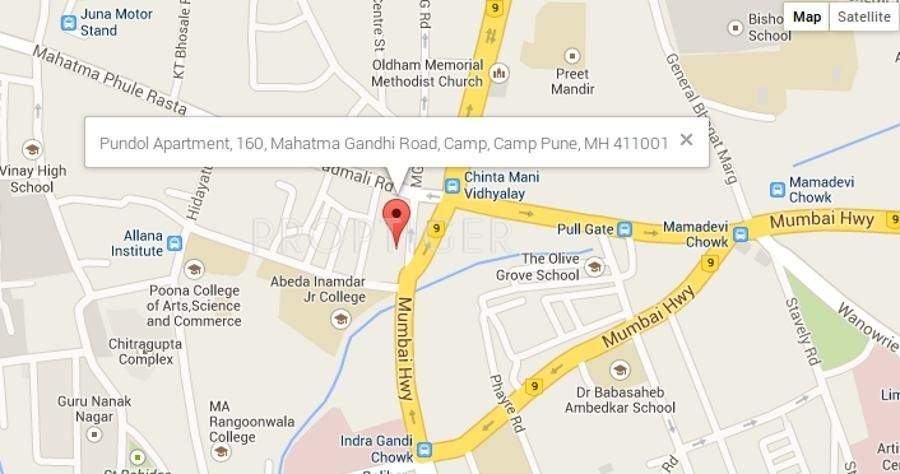 Images for Location Plan of Vasupujya Corporation Pundol Apartments