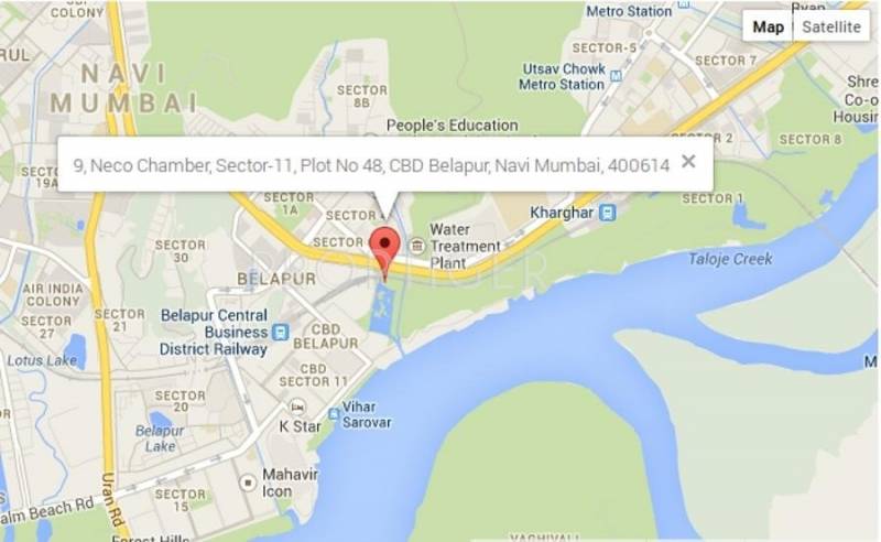 Images for Location Plan of Vasupujya Corporation Neco Chambers