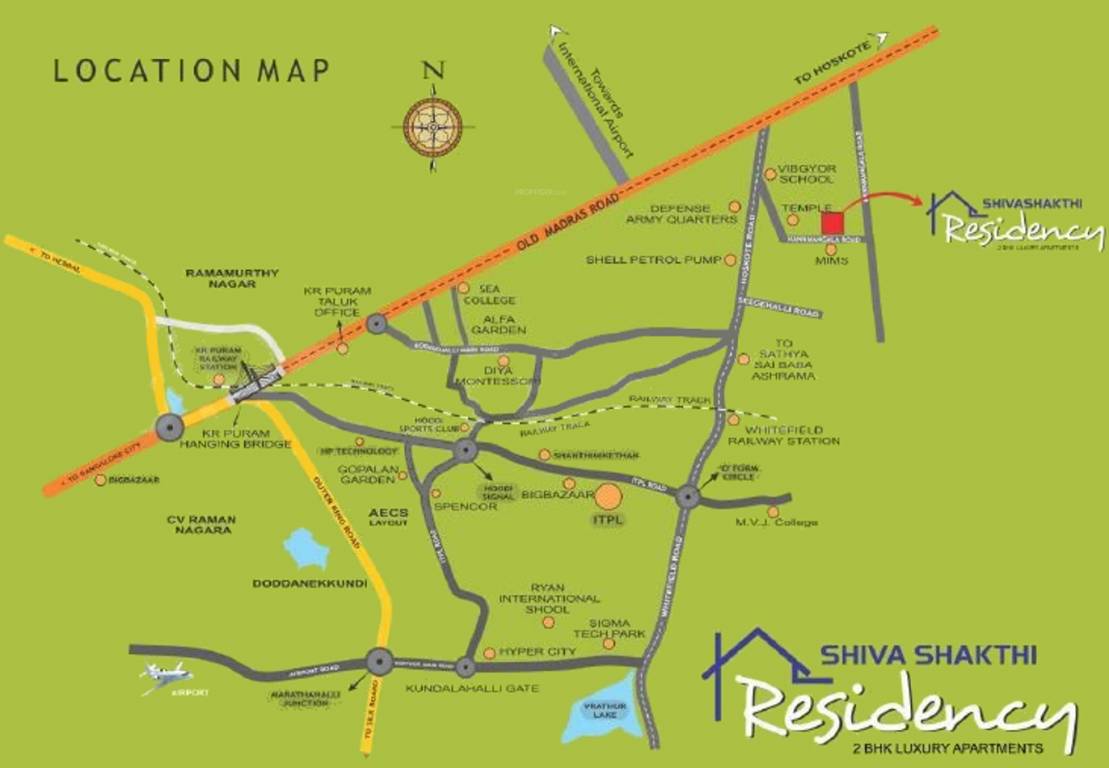 Images for Location Plan of Shiva Shakthi Residency