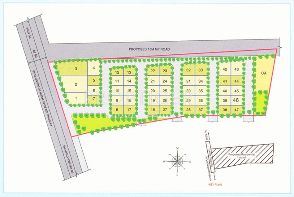 Pegasus Properties AVS Vantage Point Layout Plan