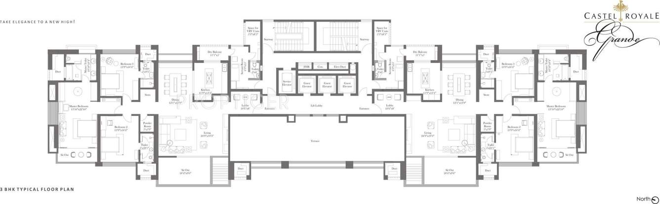 Images for Cluster Plan of ABIL Castel Royale Grande