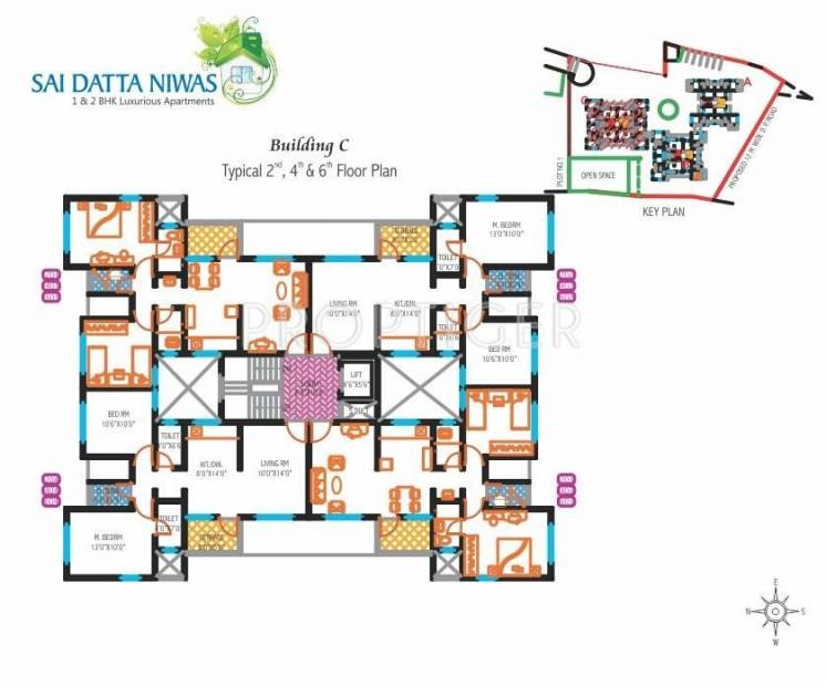 Images for Cluster Plan of The Sai Datta Niwas