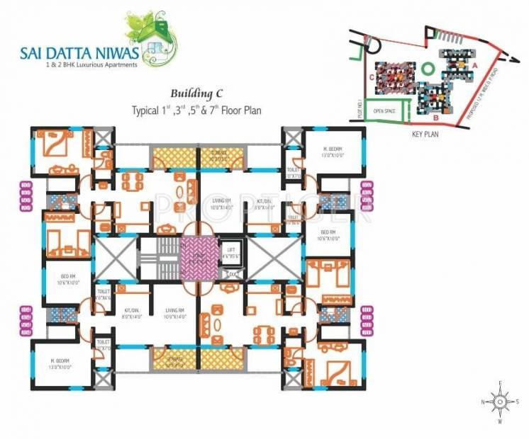 Images for Cluster Plan of The Sai Datta Niwas