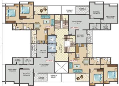  belcastel Images for Cluster Plan of Sancheti Belcastel
