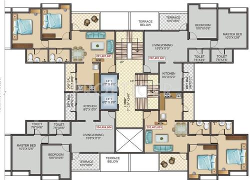  belcastel Images for Cluster Plan of Sancheti Belcastel