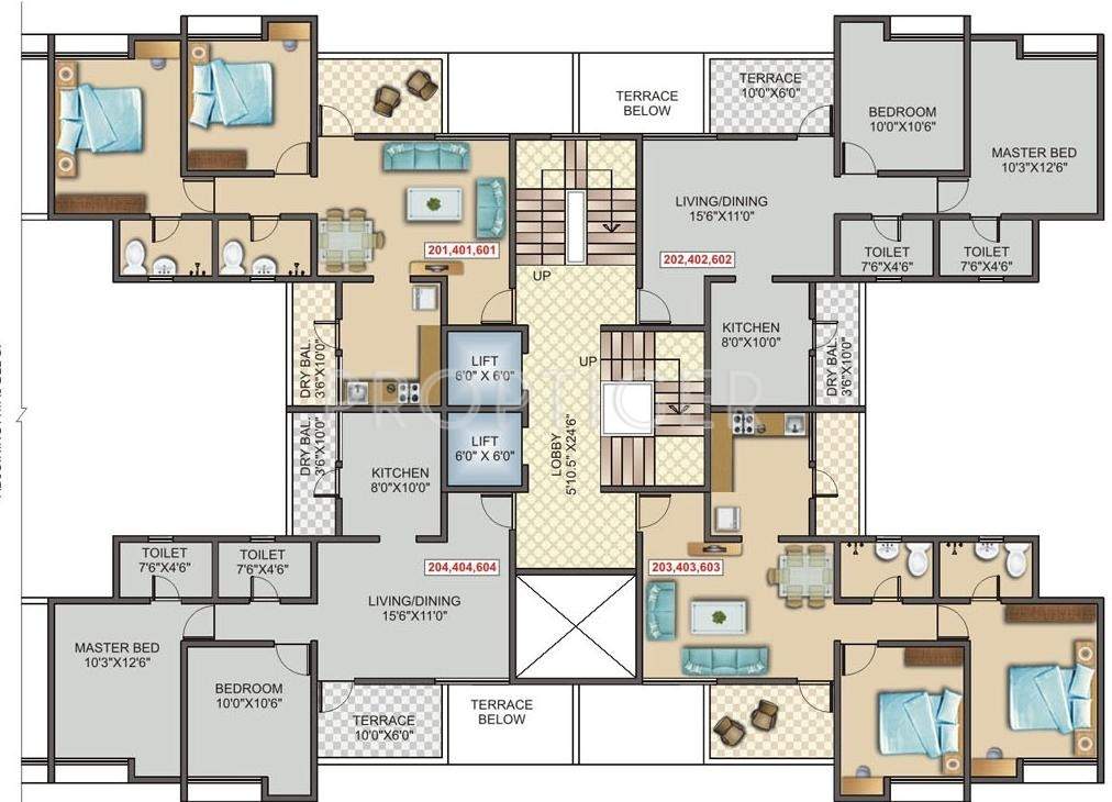 belcastel Images for Cluster Plan of Sancheti Belcastel