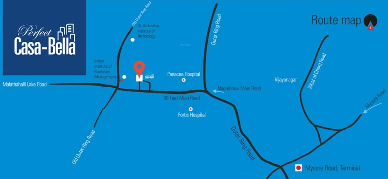  perfect casa bella Images for Location Plan of Fateh Perfect Casa Bella