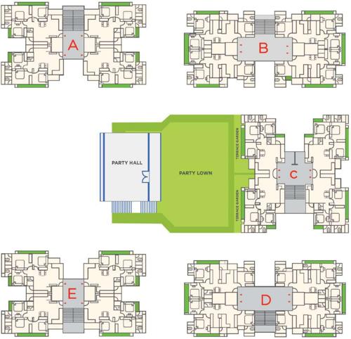 Images for Cluster Plan of Vishwanath Sarathya