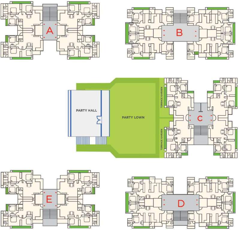 Images for Cluster Plan of Vishwanath Sarathya