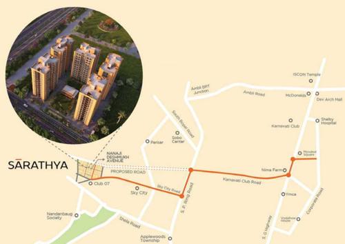 Images for Location Plan of Vishwanath Sarathya