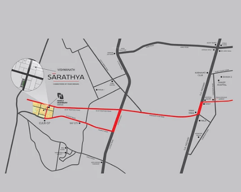  sarathya Location Plan