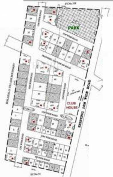 Landson Infrastrucure Global Aakash Site Plan
