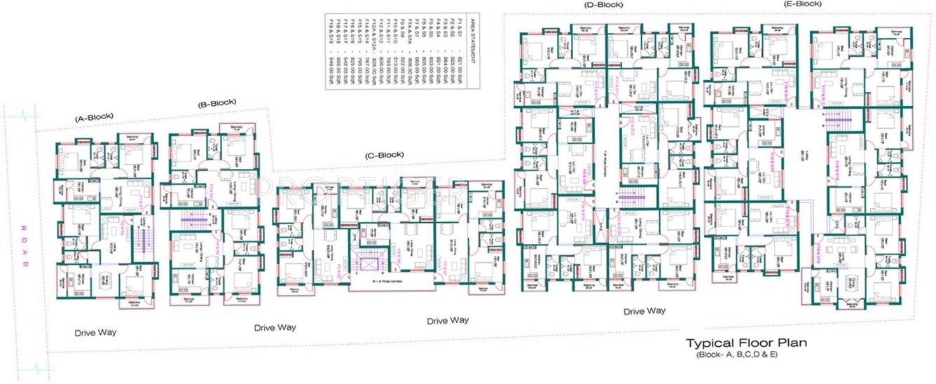 Images for Cluster Plan of Ruby Royal Park