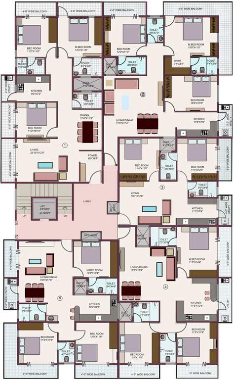 perfecta charisma Images for Cluster Plan of Fateh Perfecta Charisma