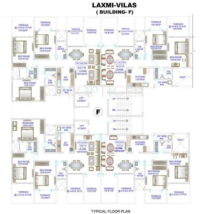 Images for Cluster Plan of KUL Laxmi Villas