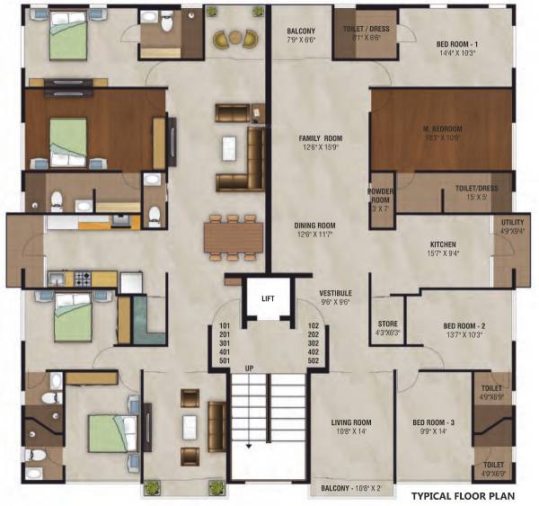 Images for Cluster Plan of Arista Belvedere Park