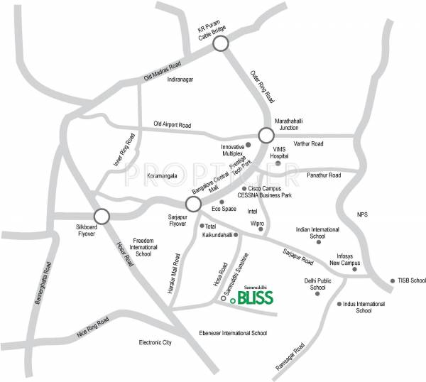 Images for Location Plan of Samruddhi Realty Bliss