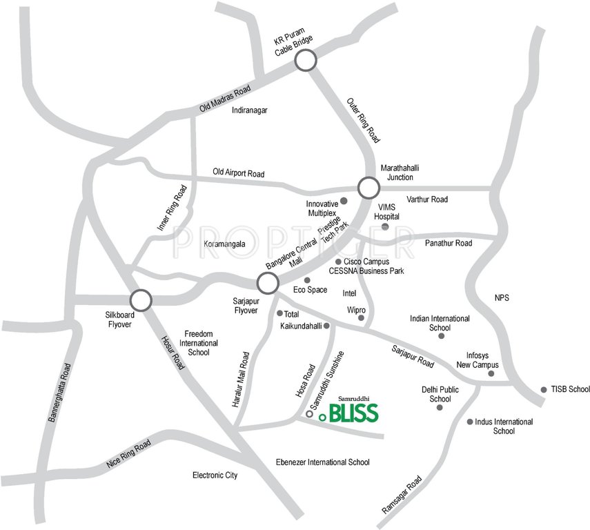 Images for Location Plan of Samruddhi Realty Bliss
